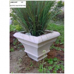 9H Square fiber planter