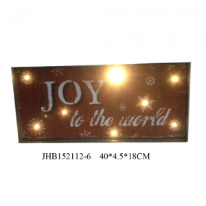  Joy to the world iron Wall Decoration christmas Sign Plaque
